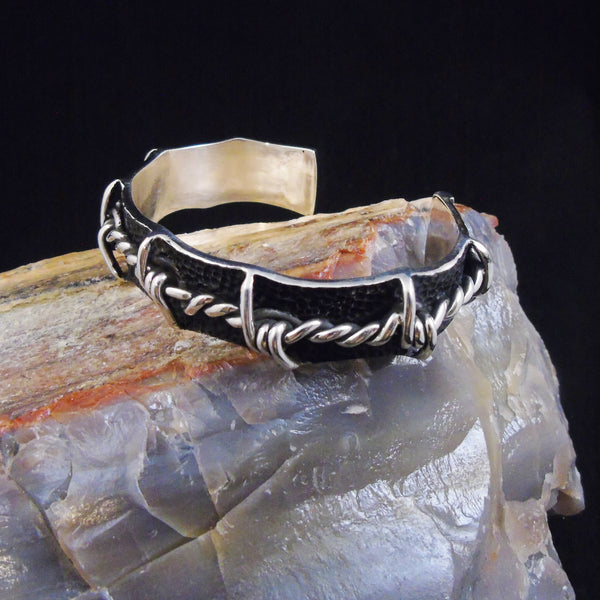 Barbed Wire Cuff Bracelet #MC02CB