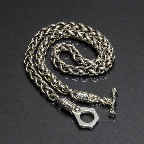 Wheat Chain (8mm) with Armor Toggle