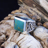 Ancestors Square Inlay Ring