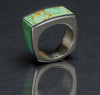 Stone Temple Wrap Around Ring Turquoise Large IN18MR