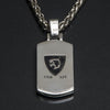 Stone Temple Onyx Inlay Pendant IN33DT