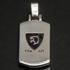Stone Temple Onyx Inlay Pendant IN33DT