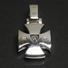 Maltese Pendant with Inlaid Onyx MC23PIN