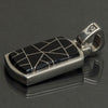 Stone Temple Onyx Inlay Pendant IN33DT